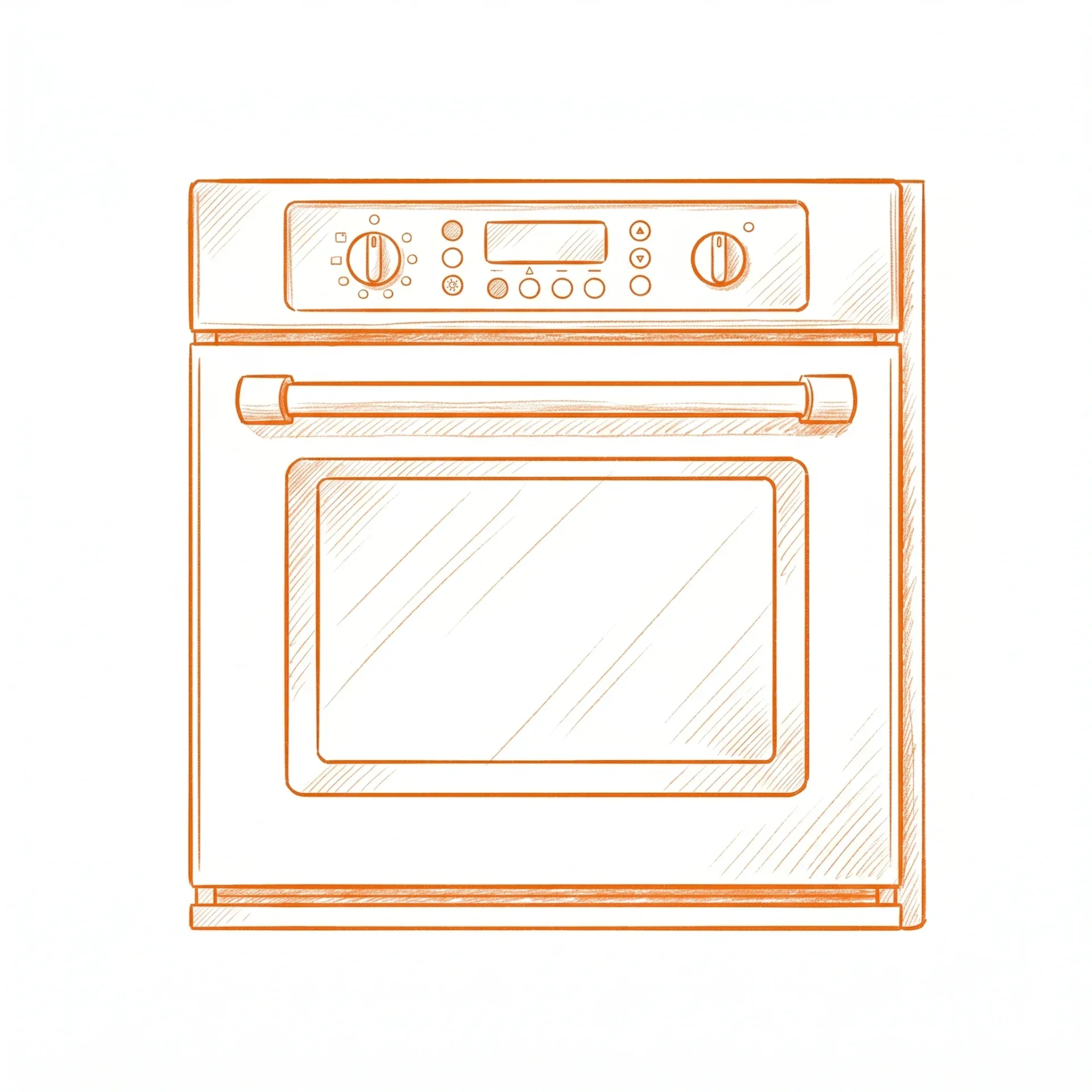 Oven and range repair illustration